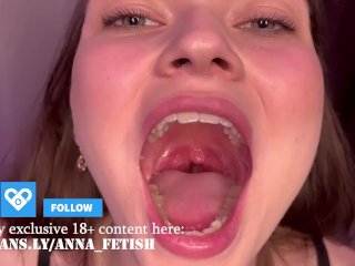 tongue, long tongue, giantess pov, compilation