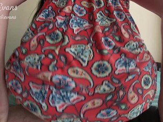 My stepdaughter fucks me_in a dress when her mom is not home