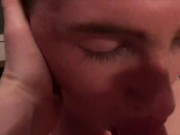 Preview 4 of POV blond twink sucking daddy's cock