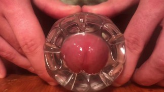 Big Guy Fuck Fleshlight Until Cumshot - Moaning Loud