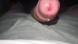 My Bell End Is Vibrating With Pre-Cum And Cumshot