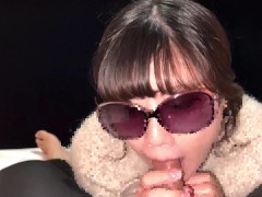 【個人撮影】チンポ大好きな後輩女子大生の濃厚フェラと口内射精