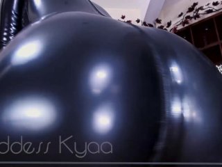 Latex Catsuit_Cocktease Compilation - Full_Body Latex Cat Suit - Shiny_Worship!