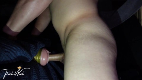 Fucking FLESHLIGHT Entre almohadas - sexo