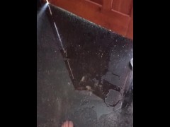 Can't hold any longer. Peed on the floor