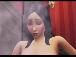 Bella Goth Fucks Her HusbandIn Bath (SIMS 4_PORN)