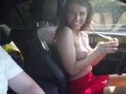 OMG! BABE OBTENIR NAKED EN CONDUISANT! DEVANT UN ...