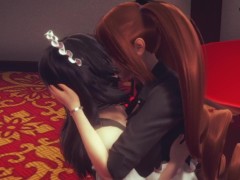 futa twintails fuck maid part 1