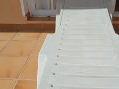 I need to pee desperately while sunbathing. 1/16