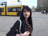Guy fucks me at first Date public in Berlin and let me eat his cum