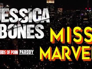 Jessica Jones/Ms. Paródia Pornô Da Marvel "jessica Bones Ms. Marvel"