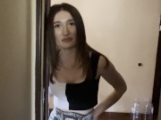 Preview 1 of InHolyPussy - Sexy New Neighbor Comes to Introduce Herself!