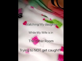 caught, big boobs, cumshot, step daughters