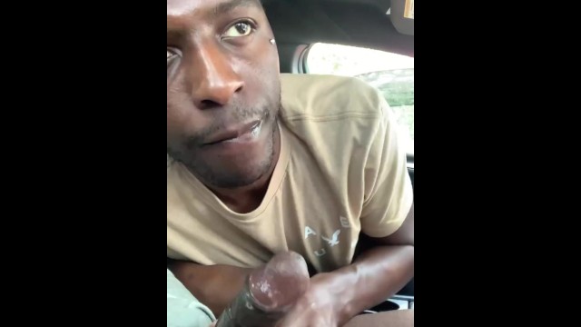 Throat Goat Swallow Trade outside in the Car made him Bust up