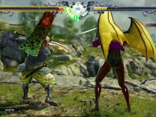 Soul Calibur VI com Personagem Original Nude Mod Princess Fundo Elsigh Tech N9nein