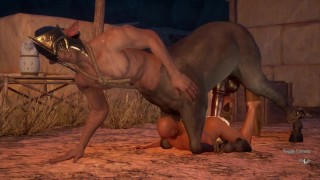 Carnal Instinct Furry Game | Gay encounter with a centaur