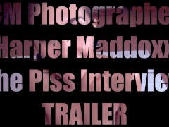 Video Harper Maddoxx: The Piss Interview TRAILER
