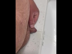 Pissing in my bathroom sink! This was a request..