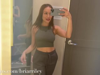 Almost Caught Fingering My Teen Pussy In Target Fitting Room