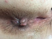 Preview 1 of Please Pee and Cum Inside My Pussy. Vaginal Pissing Sex. Dripping Creampie Close up.