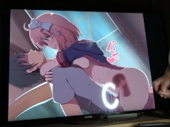 Anime Touching Setsuna's Sexy Teen Body With Loud Moanings And Hardly Anal Sex