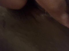 Teasing my pussy for Daddie