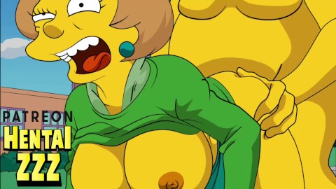 HOMER NEUKT MRS KRABAPPEL HARD (THE SIMPSONS)