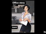 Preview 3 of Korra and Asami - Office Story part 1 - The new employee fucks his boss at the job Interview