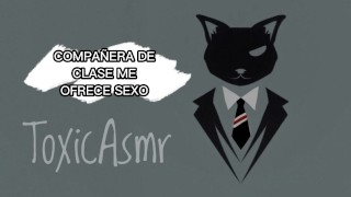 Sex with my Classmate [ASMR] [Erotic Audio] [Roleplay] [Voice Male]