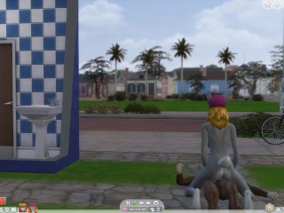 Wolf and Bunny Sims 4 Furry First Day of Summer