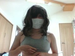 地味な貧乳ぽっちゃりメンヘラ人妻が音楽をかけながら乳首いじりオナニー1時間耐久【安眠】 - Screenshot 1 of 16 - Masturbate