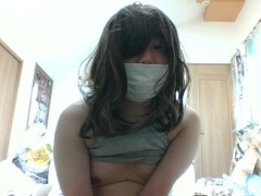 地味な貧乳ぽっちゃりメンヘラ人妻が音楽をかけながら乳首いじりオナニー1時間耐久【安眠】 - Screenshot 14 of 16 - ａｓｍｒ