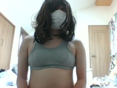 地味な貧乳ぽっちゃりメンヘラ人妻が音楽をかけながら乳首いじりオナニー1時間耐久【安眠】 - Screenshot 6 of 16 - Masturbate