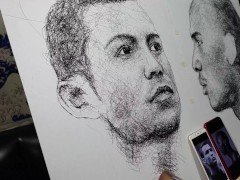 Fist my paper with two hands- Massive pen squirting orgasm