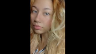 Young Babe gets Well Fucked and Facial on the couch