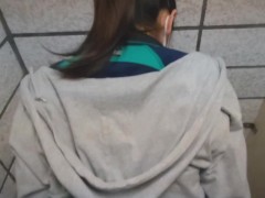 【個人撮影】女子学生マネージャーが公園のトイレで秘密のご褒美！口内大量射精と大量中出し！！！ 日本人 素人  野外 声我慢 部活 フェラ 手コキ カップル 16/16