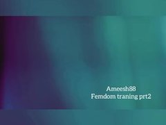 Femdom traning part 2.    Golden shower - Screenshot 1 of 16 - Femdom