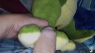 Зеленый динозавр тираннозавр Веселье#21