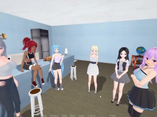 cumshot, sex simulator, game, anime