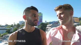 Sam Fitness Is Interviewed By Dillon Roman