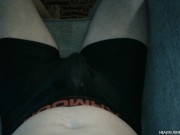 Preview 6 of Double Cumshot And Pre Cum In Underwear (Under Armour)