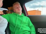 Preview 2 of Twink sucks boys dick in car park