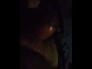 Car jacking and cumming with the door open