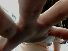 地味な貧乳ぽっちゃりメンヘラ人妻がホラー系の音楽をかけながらマッサージ器オナニー、ラスト放心状態　1時間耐久 - Screenshot 11 of 16 - Petite