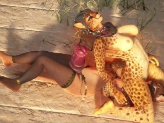 sex in the desert, futa game, scalie, carnal instinct futa