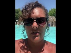 Lush in the Pool 😈 justfor.fans/malloryknox37 - Screenshot 10 of 16 - Swimming Pool