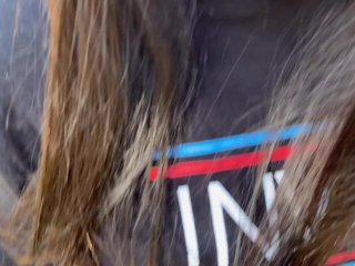 Horny Latina sucks_my cock for MONEY in a PUBLIC_park!