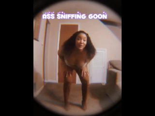 ebony milf, thick ebony milf, fetish, vertical video