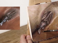 JOI OF PAINTING EPISODE 57 - Bottom Cheek/Thigh