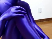 Preview 4 of I like zentai purple